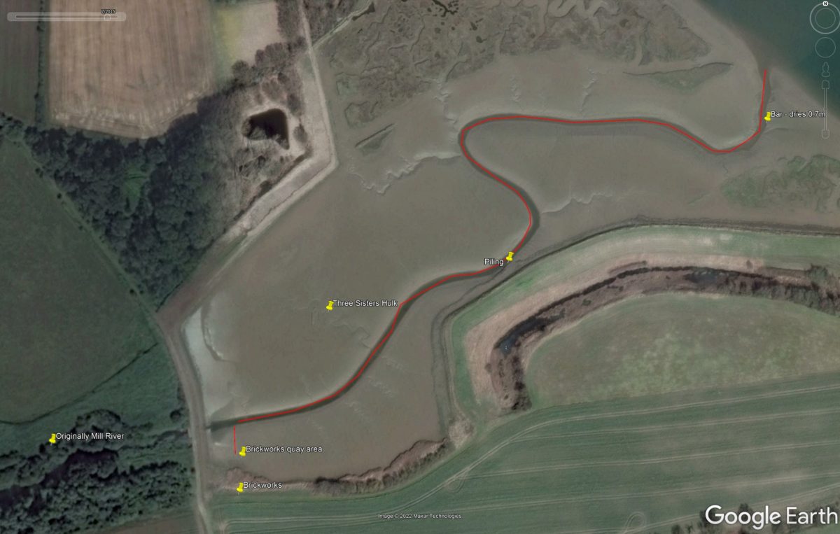 Kirton Creek Google Earth 2015