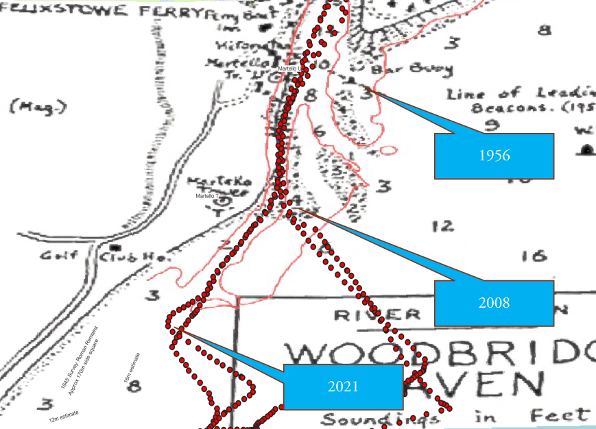 1956 Deben Entrance from 1956 East Coast River