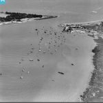 1951 Deben at Felixstowe Ferry from English Heritage Britain From Above EAW038348