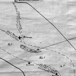 1926 WSC Regatta Chart by T.N.Waller showing Horse (extract)