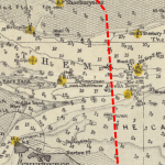 1907 updated 1945 Kreigsmarine  -  Dungeness bis Orfordness und Strasse von Dover Published: 1945 obviously copied from the Admiralty Chart of the time. Thanks to: National Library of Scotland.