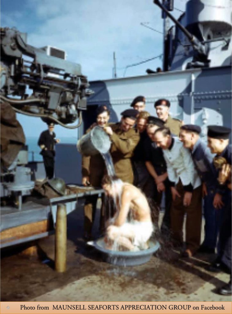 Maunsell Seaforts Appreciation Group  Bath time