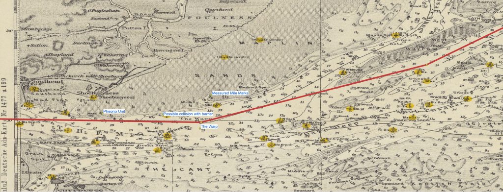 Based on Kreigsmarine Chart from National Library of Scotland