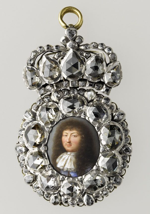 Presentation miniature of Louis XIV