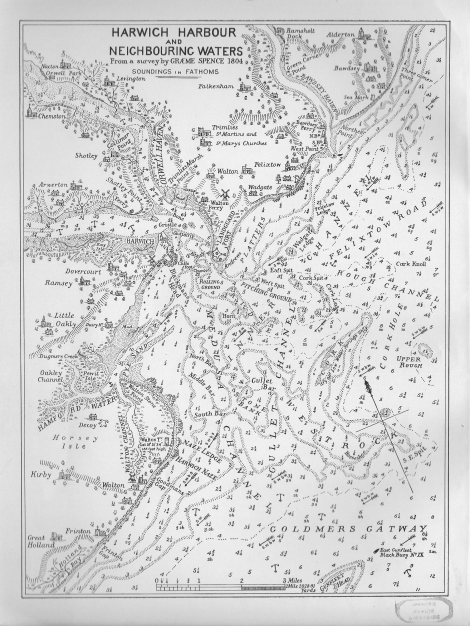 1804 Harwich Harbour by Graeme Spence (Believed to be Public Domain)