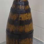 2019 Inverted Wooden buoy poss found in Deben