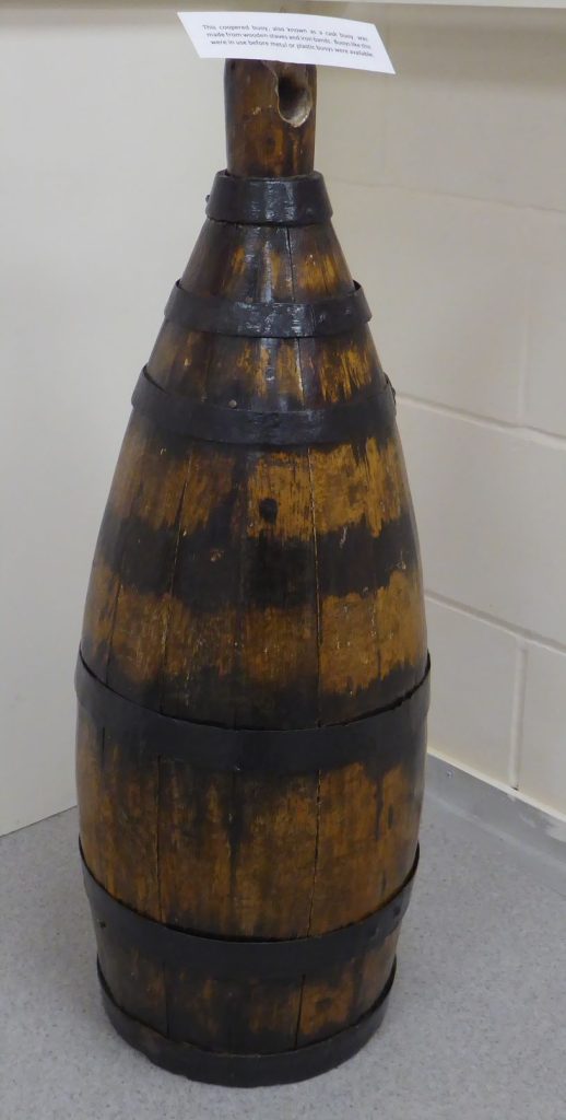 2019 Inverted Wooden buoy poss found in Deben